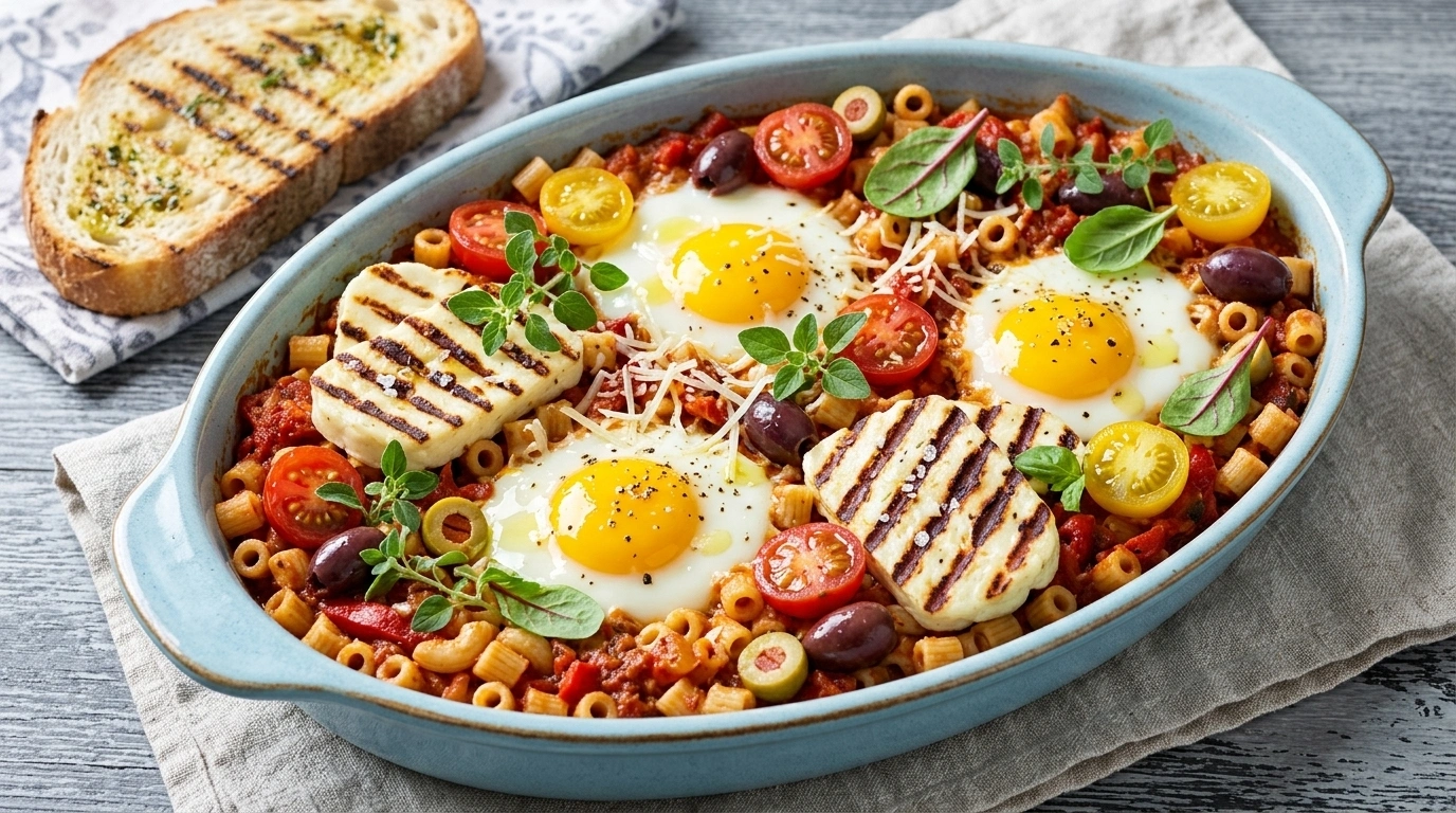 Makaroner med ägg och tomatsås – Barndomsfavoriten du glömt bort - traditionellt Svensk Middag recept, perfekt till vardagsmiddag